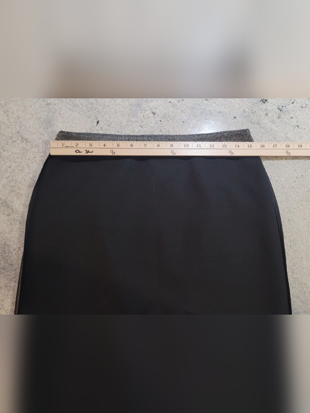 ZARA Lined Midi Pencil Skirt Back Zip Women's Medium Business Casual - Picture 8 of 10